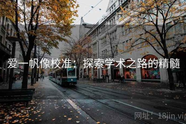 爱一帆像校准：探索学术之路的精髓